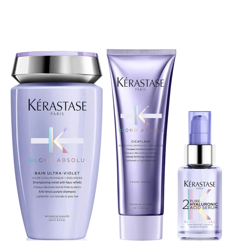 Kérastase Blond Absolu Neutralise, Condition and Hydrate Trio Bundle Gift Set