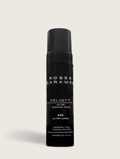 Rose & Caramel Velvety - Olive Tanning Mousse Foam Ultra Dark