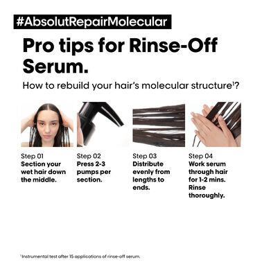 Loreal Absolut Repair Molecular Rinse Off Serum