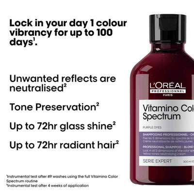 L'Oreal Professionnel - Serie Expert Color Spectrum Purple Shampoo 300mL