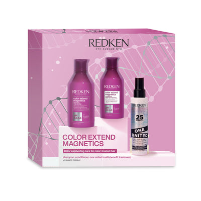 Redken Color Extend Magnetics Trio Bundle Gift Set 300ml + 300ml + 150ml