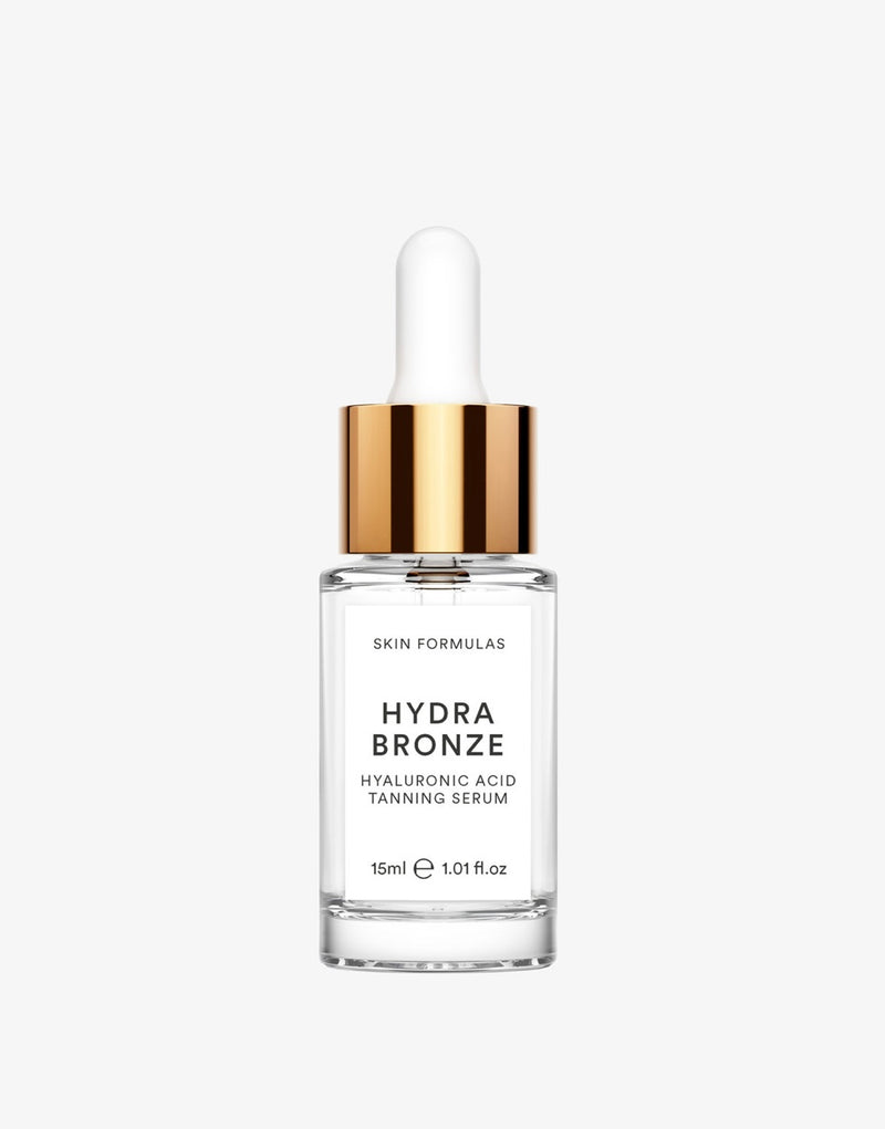 HYDRA BRONZE MINI
Hyaluronic Acid Tanning Serum – Glow Formula – 15ml