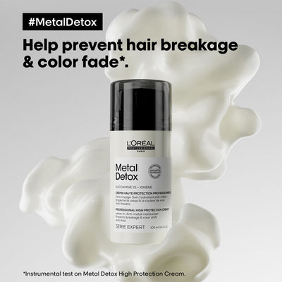 L'Oréal Professionnel Metal Detox Leave-In Hair Cream 100ml