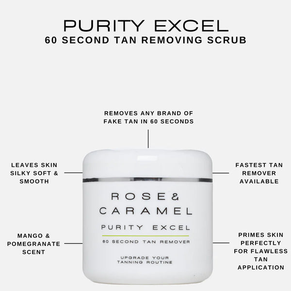 Rose & Caramel - Purity Excel 60 Second Tan Remover (440ml)