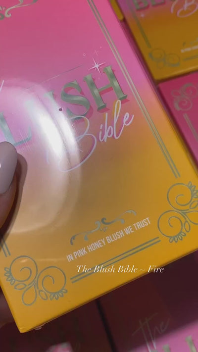 Pink Honey Blush Bible Fire