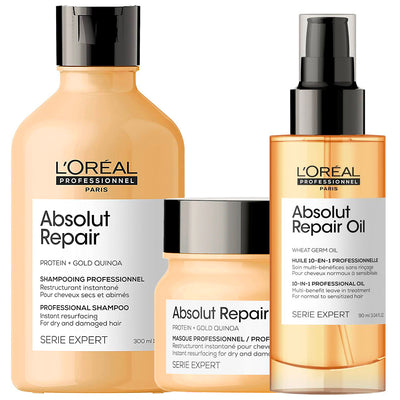 L'ORÉAL Professional Serie Expert Absolut Repair Bundle trio Gift Set