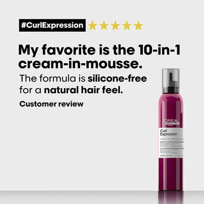 L'Oreal Professionnel Curl Expression 10 In 1 Professional Cream-In-Mousse For Curls & Coils