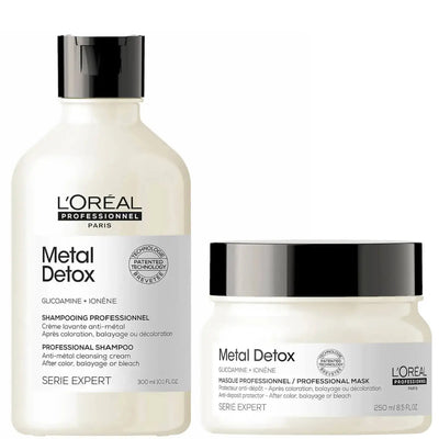 L'Oréal Professionnel Metal Detox Shampoo, Masque and 10 in1 oil Bundle