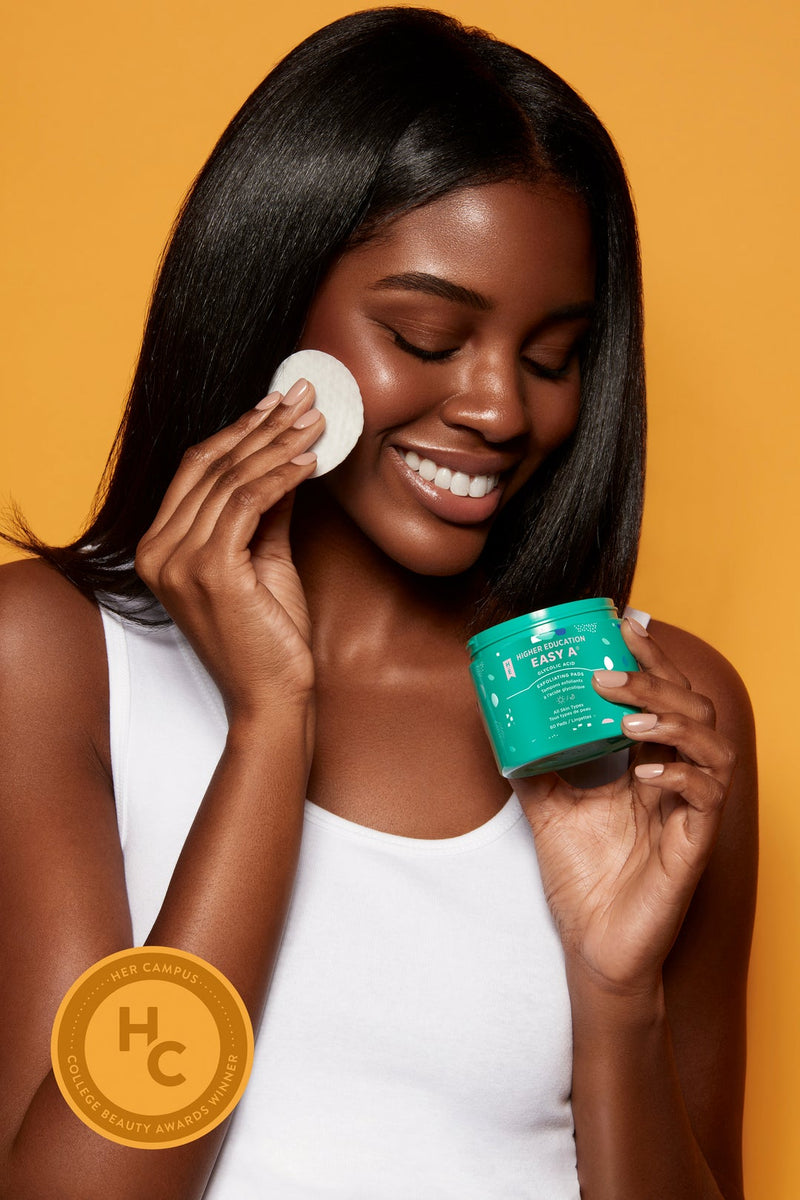 EASY A® Glycolic Acid Exfoliating Pads