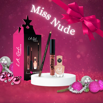 L.A. GIRL Cosmetic  Miss Nude Gift Set