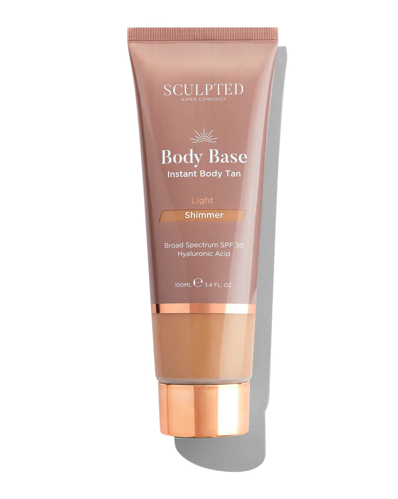 SCULPED BY Aimee Connolly-Body Base Shimmer Instant Tan