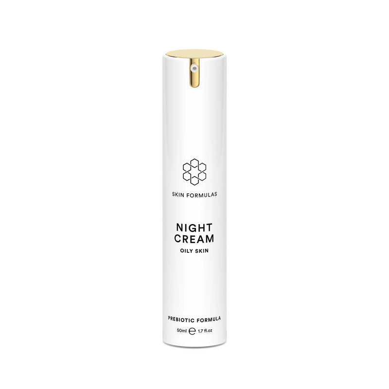 Skin Formulas-Night Cream Oily Skin – Prebiotic Formula – 50ml