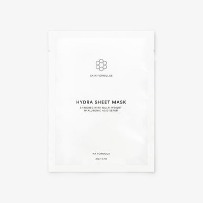 Skin Formulas Hydra Sheet Masks – 5 pack · Hyaluronic Acid