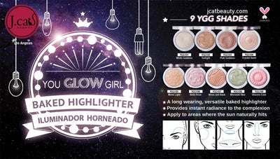 jcat - You Glow Girl Baked Highlighter - Shade Twilight