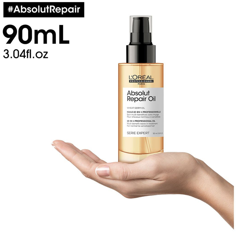 Loreal Absolut Repair 10 In 1 Leave In Oil 90ml