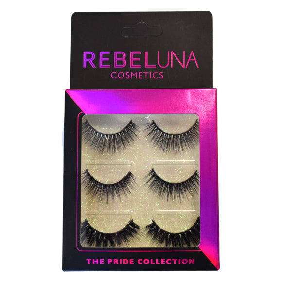 REBELUNA COSMETICS THE PRIDE COLLECTION LASH TRIO